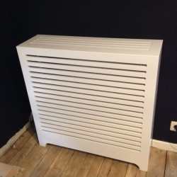 cache radiateur mdf laqué